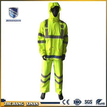 waterproof traffic reflective roadway safety jacket