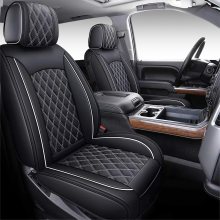 Custom 9D Napa Leather Luxury Chair Cover for Chevy Colorado 2023