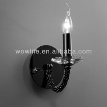 Pearlized finish wall lamp