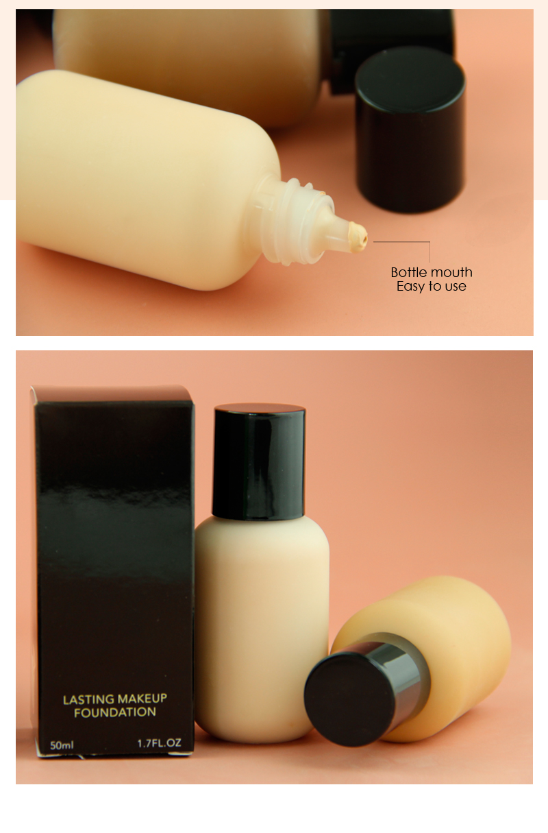 16 colors Liquid foundation Matt mist flour base Concealer cream finish Hide blemishes and hid pores Long-acting makeup