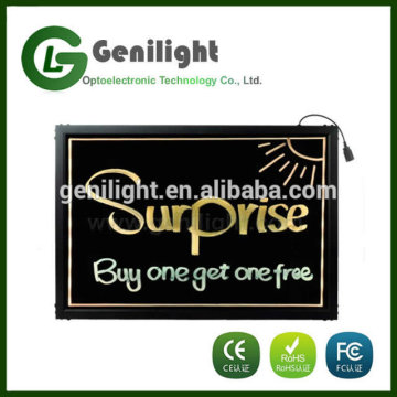 60*40 CM Flashing Led Hand Writing Commercial Menu Board