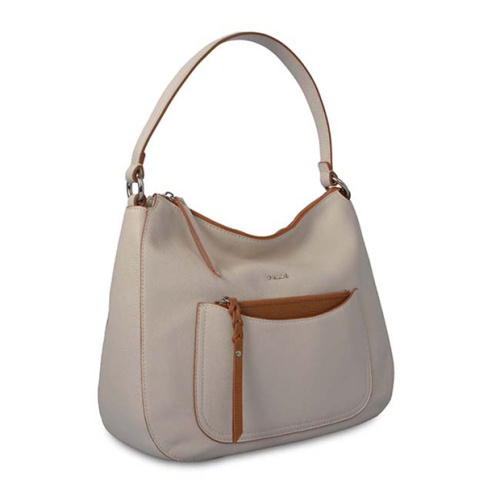 Borsa weekend grande con fiocco Slouchy Donna Beige