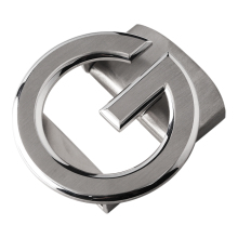 Custom Alphabet Design 925 Sterling Silver G Hook Buckles for Men