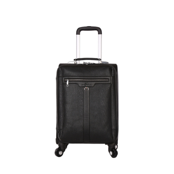 Promotion Gift Suitcase Silence Spinner wheels PU luggage