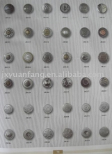 four combined buttons or  alloy buttons