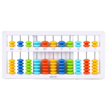 Elementary School Abacus: Deli 74322 for Grade 2 Mathematics, Abacus Mind, and Counting