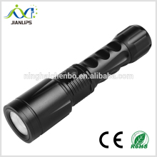 Aluminum Portable Blink 10W LED Flash Light Torch Light Zoom Tactical LED Flashlight
