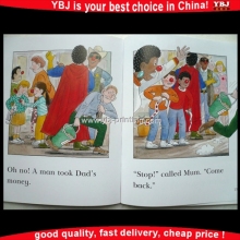 guangzhou YBJ high quality die cut childrens book printing learn english book