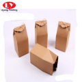 Kraft paper gift folding box with string