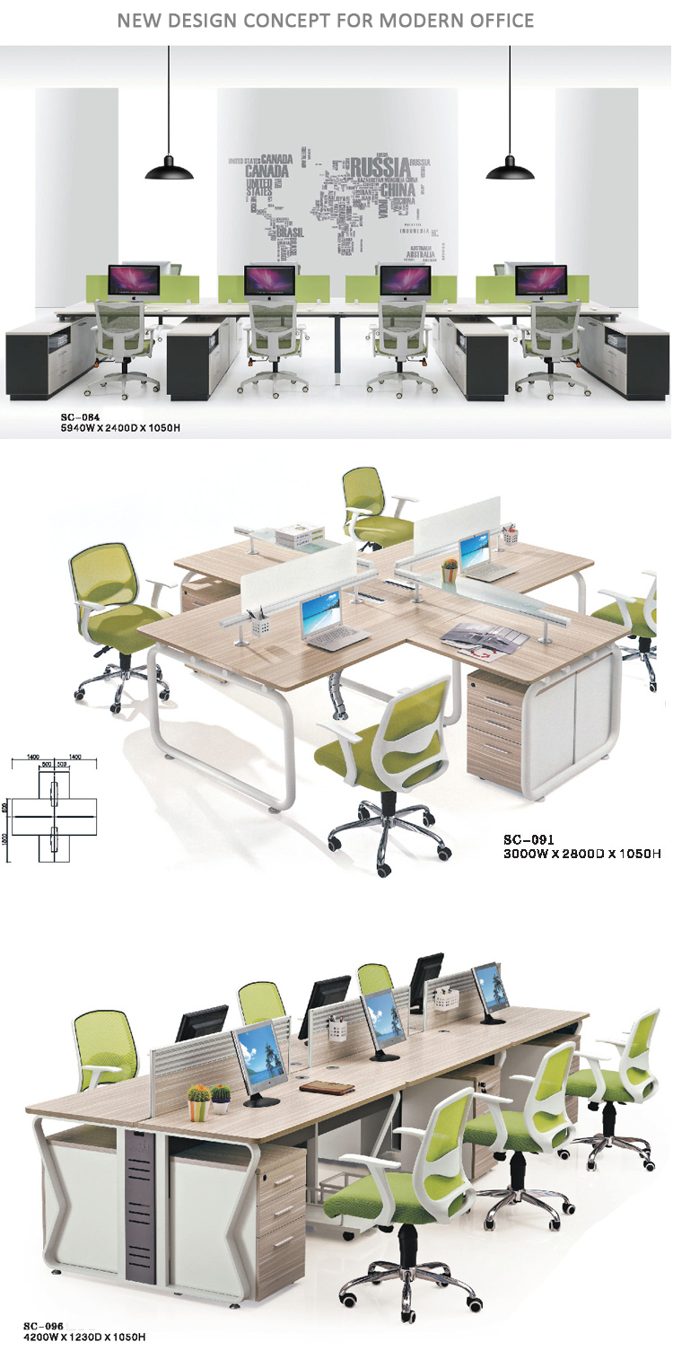 Popular Staff Office Furniture Workstations Modular Call Center Workstations Cubicles