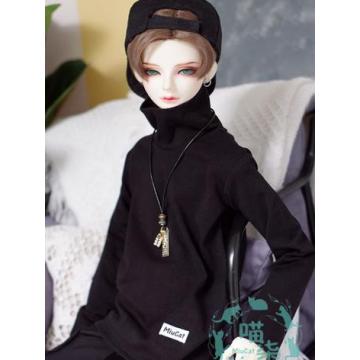 BJD Clothes Boy High-neck Sweater for MSD/SD17 Doll