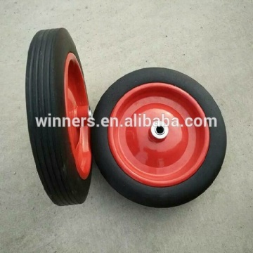 12 inch 14 inch industrial solid rubber wheel