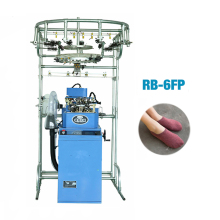 Computerized knitting machine equipment for plain socks