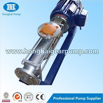 G series Stainless Steel screw heavy fuel oil pump