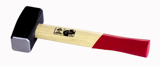 GERMAN TYPE STONING HAMMER