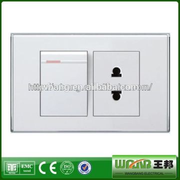 wall socket with switch