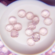 Natural Rose Quartz Round Crystal Clean Loose Stones