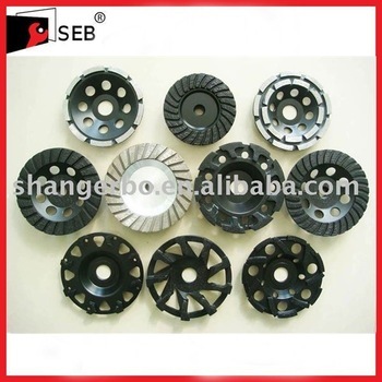 Diamond grinding and polishing tools