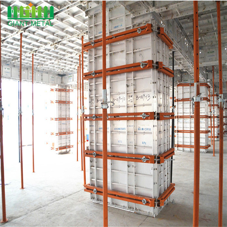 Aluminium formwork system for building