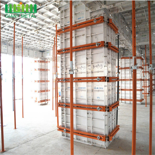 Aluminium bekisting untuk dinding balok balok beton