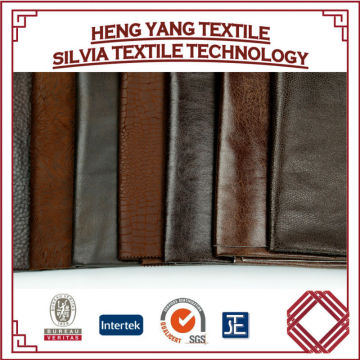 Suede Sofa Fabric , Faux Leather Fabric for Sofa