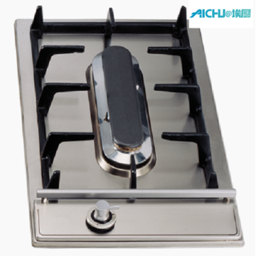 30cm 너비의 Wok Burner Domino Cooktop