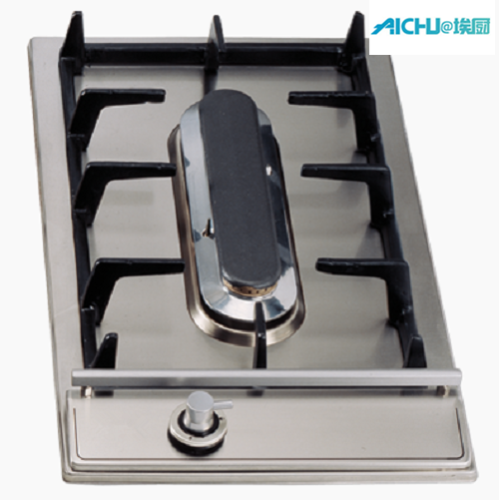 30cm 너비의 Wok Burner Domino Cooktop