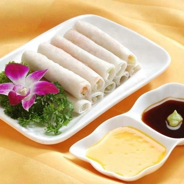 Frozen Vegetables Spring Roll Oriental Food Snack