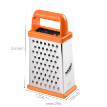 plastic handle stainless steel vegetable grater