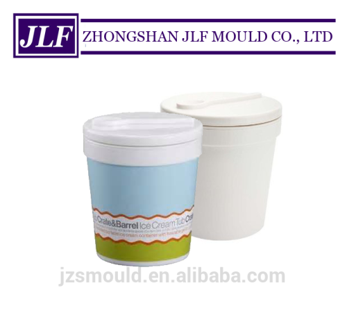 Food grade IML ice cream container mould