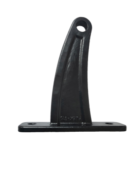 Investment Casting Iron Shark Fin Shaped Bracket