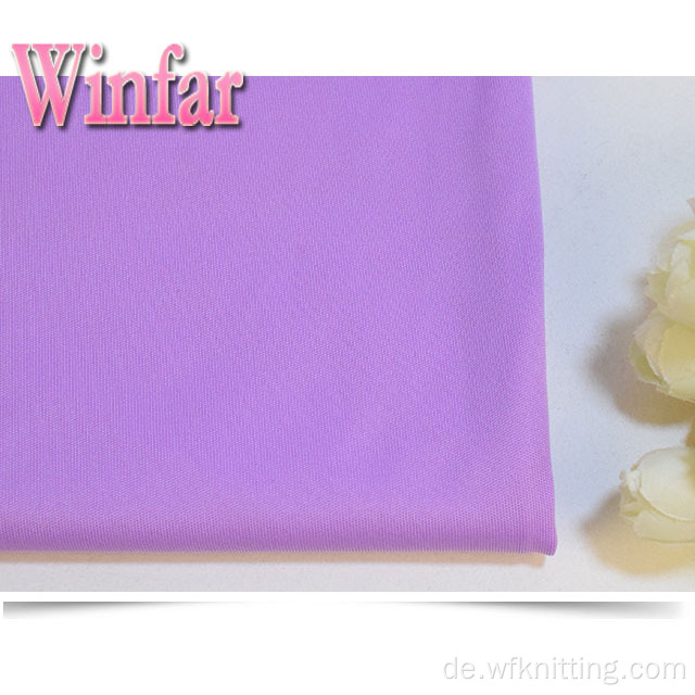 Futter 75D Polyester Knit Interlock Fabric Textile