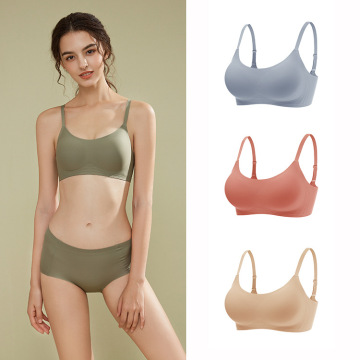 Cami Bra Wireless Tank Top Women Bra