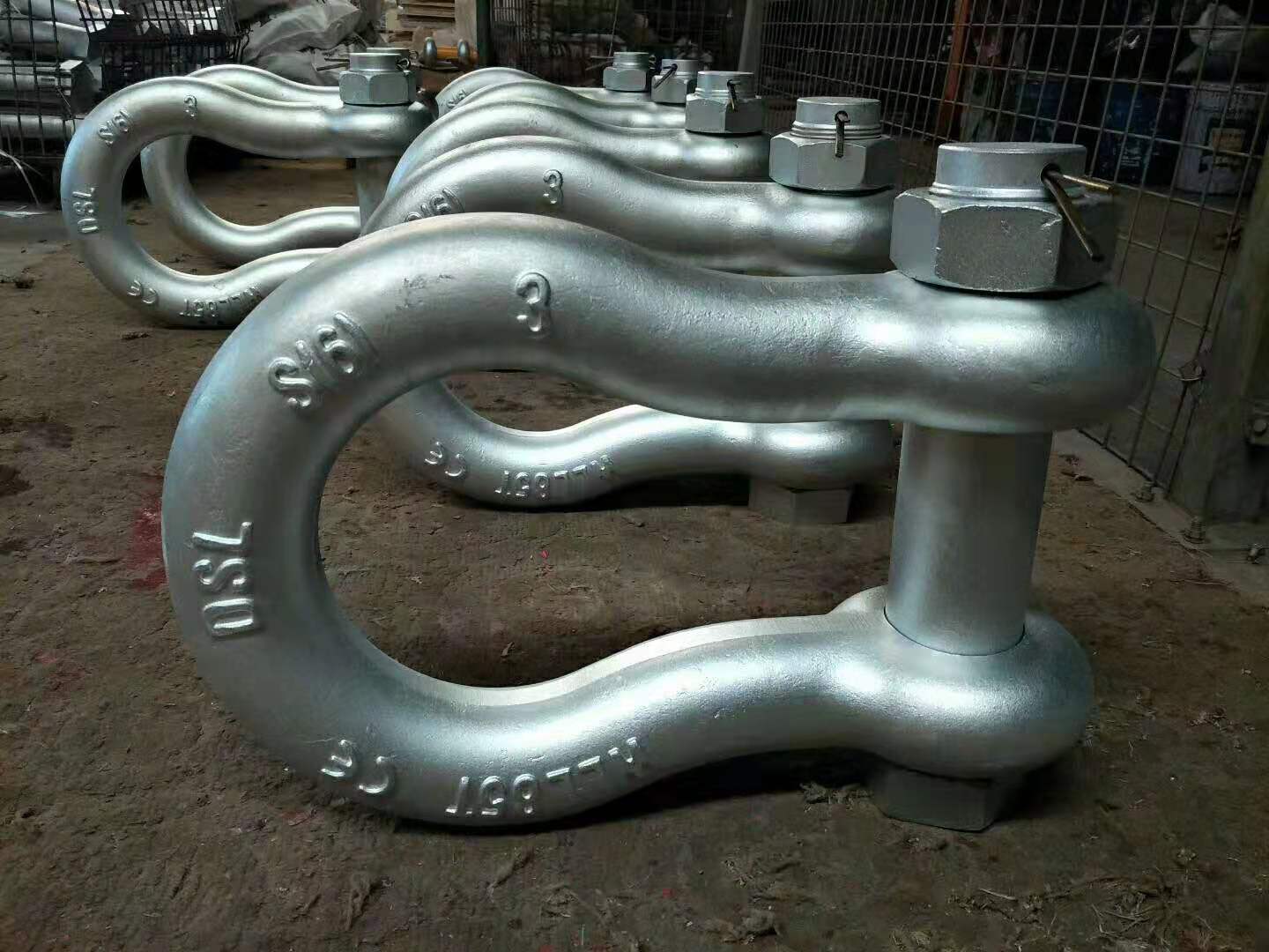 Stainless Steel Shackles For The Marine Fender Accessories