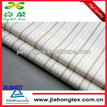 yellow jacquard stripe fabric 100% cotton shirting fabric
