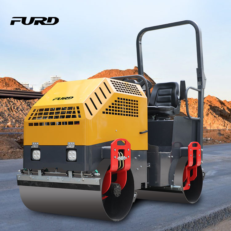 Hot Sale 2 ton Vibratory Tandem Road Roller FYL-1000