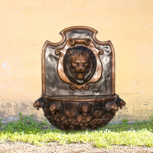 Fine Workmanship brass lion water fountain