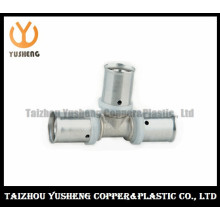 T-Joint Forged Brass and Stainless Steel Press Pipe Fittings (YS3208)