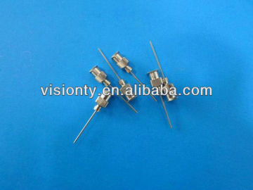 high quality 22G stainless steel needles/dispensing stainless steel syringe needles