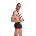 Erkekler Mankini Bodysuit Jockstrap