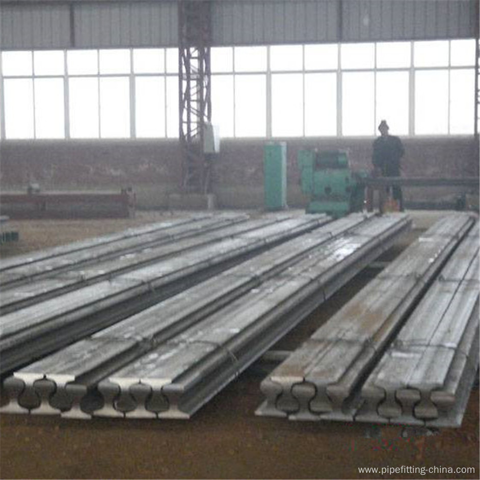 Steel railway p24 rail 55Q Q235 mine rail