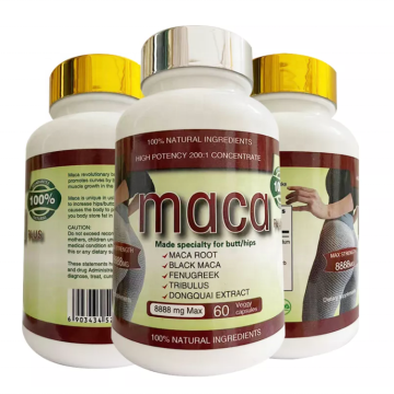 OEM/ODM Organic Women Butt Enlargement Buttock Maca Capsules