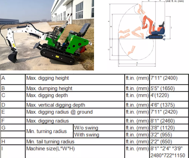 Nm E08 Mini Excavator