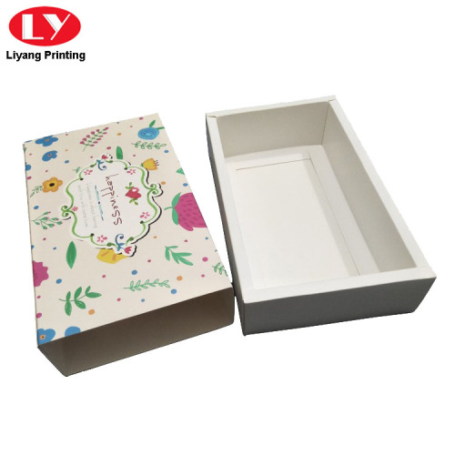 Faltschubladen -Schieberpapierverpackungsbox für Schal