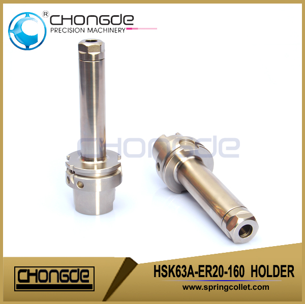 HSK63A-ER20-160 حامل أداة آلة CNC فائقة الدقة