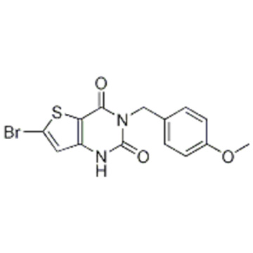 6-BroMo-3- (4-methoxybenzyl) -1H-thieno [3,2-d] pyriMidin-2,4-dion CAS 1313712-42-3