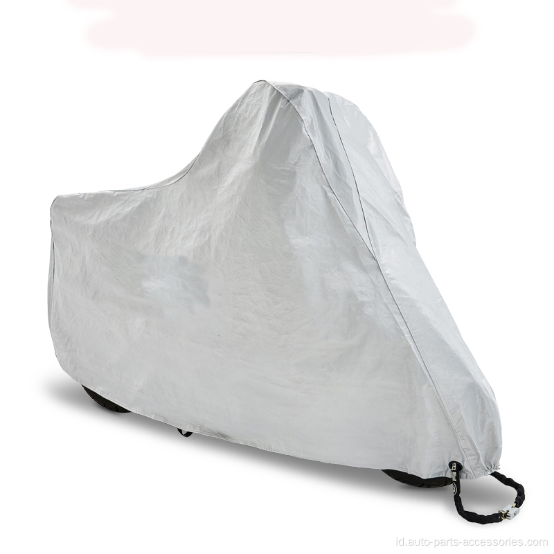 Polyester 190t Silver Scooter Cover Set Waterproof