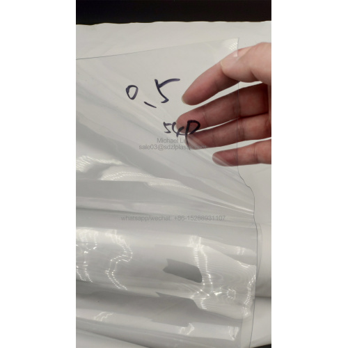 Customize thickness Transparent Rigid PVC Sheet For Printing