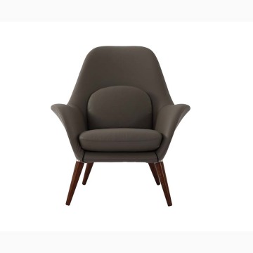 Fredericia Swoon Leather Lounge Chair