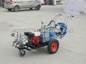 hand push spray painting road marking machine for cold paints